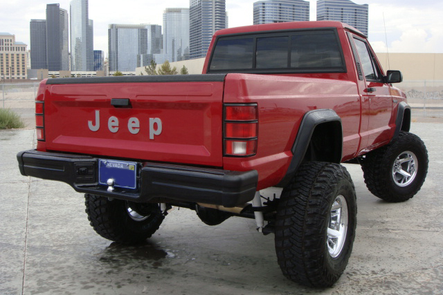 1992 JEEP COMANCHE CUSTOM PICKUP - Rear 3/4 - 138738