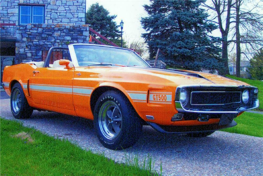 1970 SHELBY GT500 CONVERTIBLE - Front 3/4 - 138764