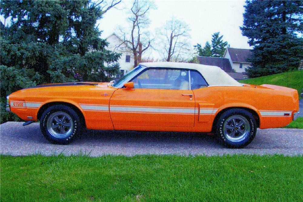 1970 SHELBY GT500 CONVERTIBLE - Side Profile - 138764