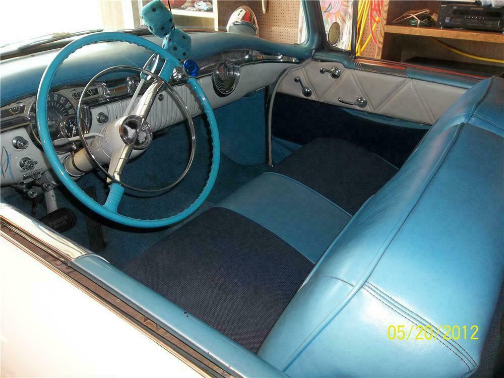 1954 OLDSMOBILE 98 CUSTOM 2 DOOR HARDTOP - Interior - 138973