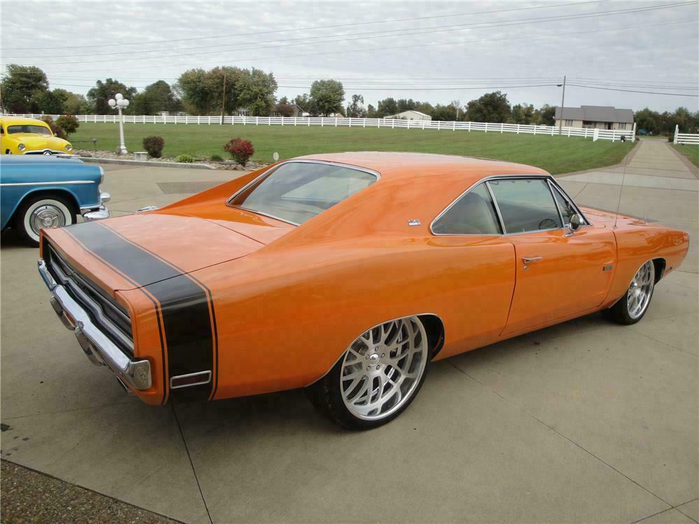 1970 DODGE CHARGER CUSTOM 2 DOOR - Rear 3/4 - 138988