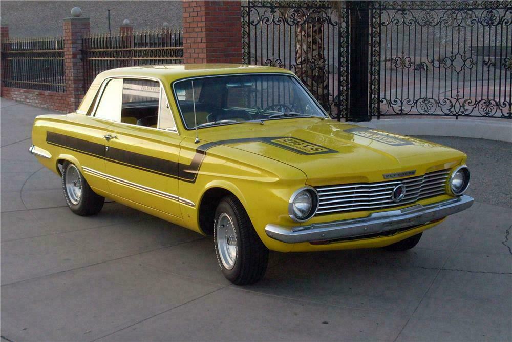 1964 PLYMOUTH VALIANT CUSTOM 2 DOOR - Front 3/4 - 139028