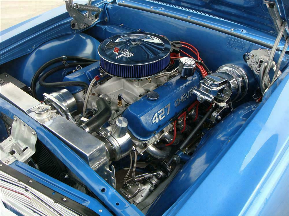 1965 CHEVROLET CHEVELLE MALIBU CUSTOM 2 DOOR COUPE - Engine - 139040
