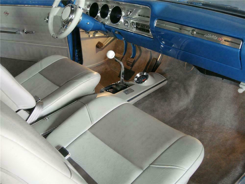 1965 CHEVROLET CHEVELLE MALIBU CUSTOM 2 DOOR COUPE - Interior - 139040