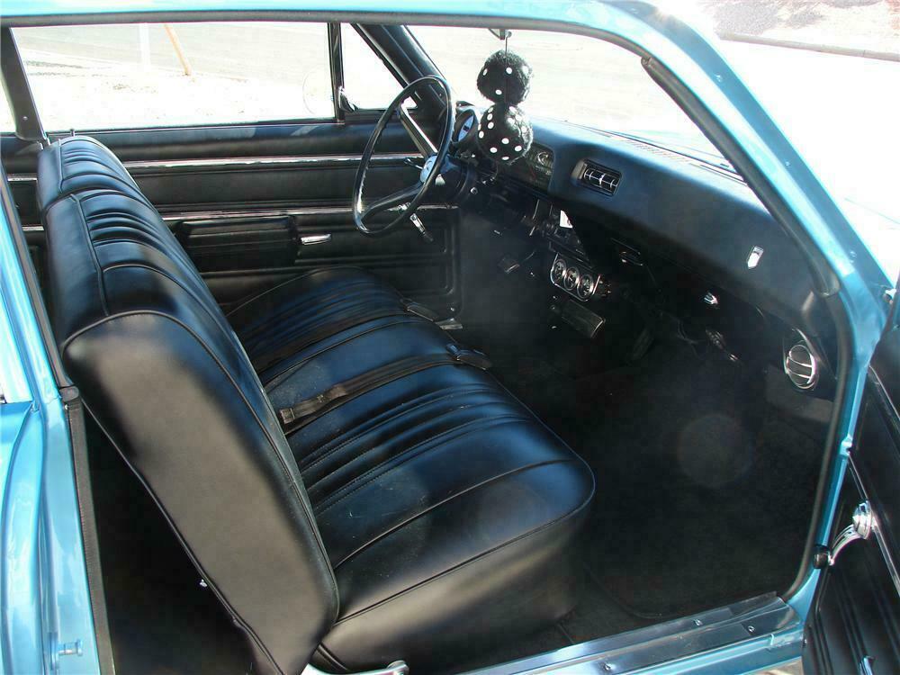1968 CHEVROLET NOVA 2 DOOR - Interior - 139052