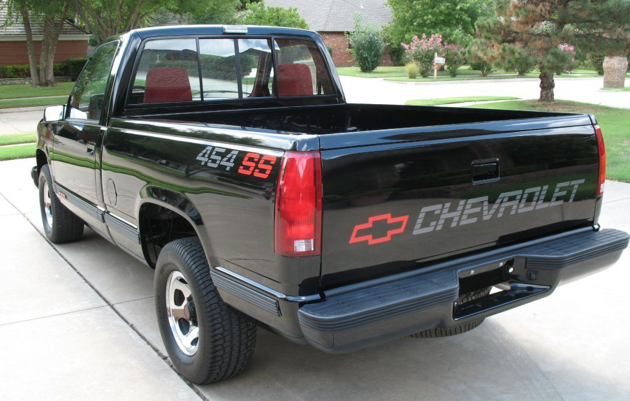 1990 CHEVROLET 454SS PICKUP - Rear 3/4 - 139090
