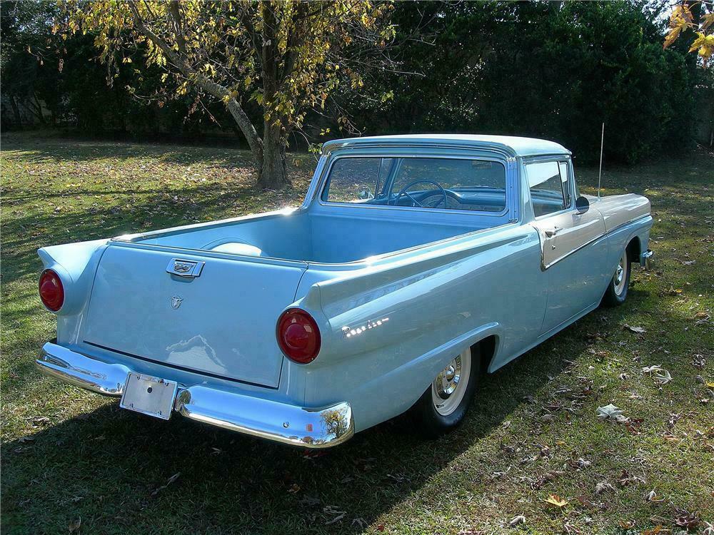 1958 FORD RANCHERO PICKUP - Rear 3/4 - 139164