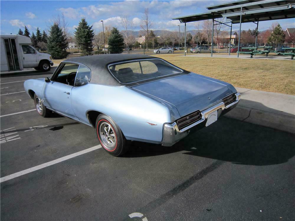 1969 PONTIAC GTO 2 DOOR COUPE - Rear 3/4 - 139173