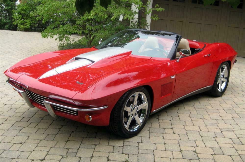 2001 CHEVROLET CORVETTE CUSTOM CONVERTIBLE - Front 3/4 - 139288