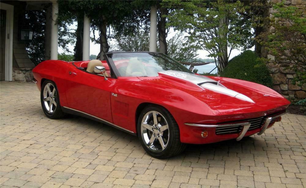 2001 CHEVROLET CORVETTE CUSTOM CONVERTIBLE - Side Profile - 139288