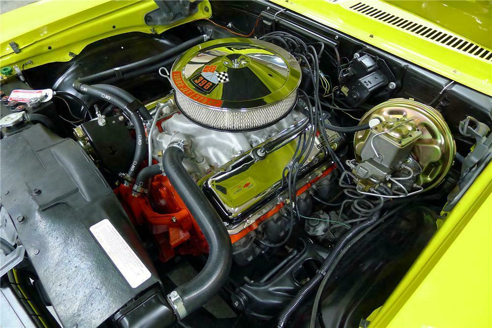 1970 CHEVROLET NOVA SS COUPE - Engine - 139291