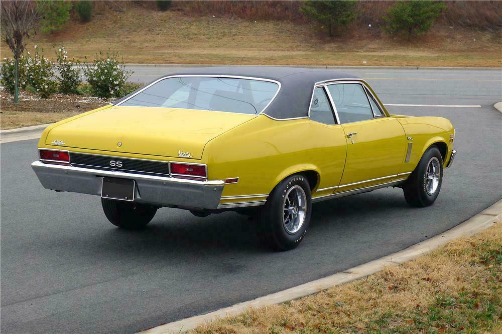 1970 CHEVROLET NOVA SS COUPE - Rear 3/4 - 139291