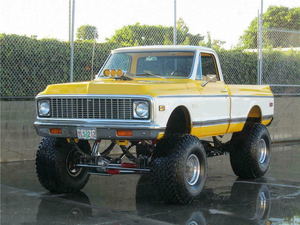 1972 CHEVROLET CHEYENNE CUSTOM PICKUP 1972 CHEVROLET CHEYENNE CUSTOM PICKUP