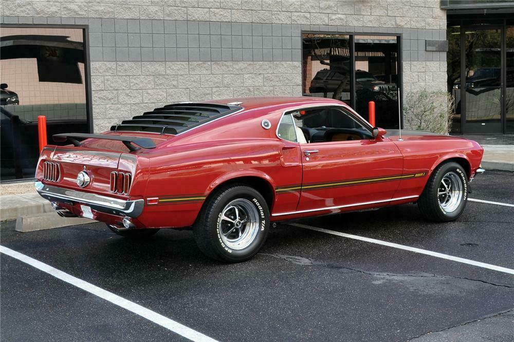 1969 FORD MUSTANG MACH 1 FASTBACK - Rear 3/4 - 139434
