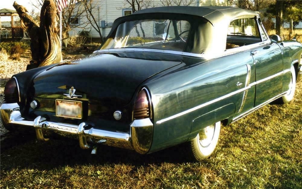 1952 LINCOLN CAPRI CONVERTIBLE - Rear 3/4 - 139440