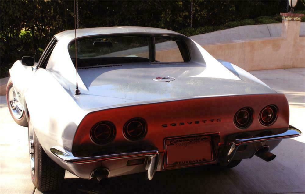 1968 CHEVROLET CORVETTE 2 DOOR COUPE - Rear 3/4 - 139446