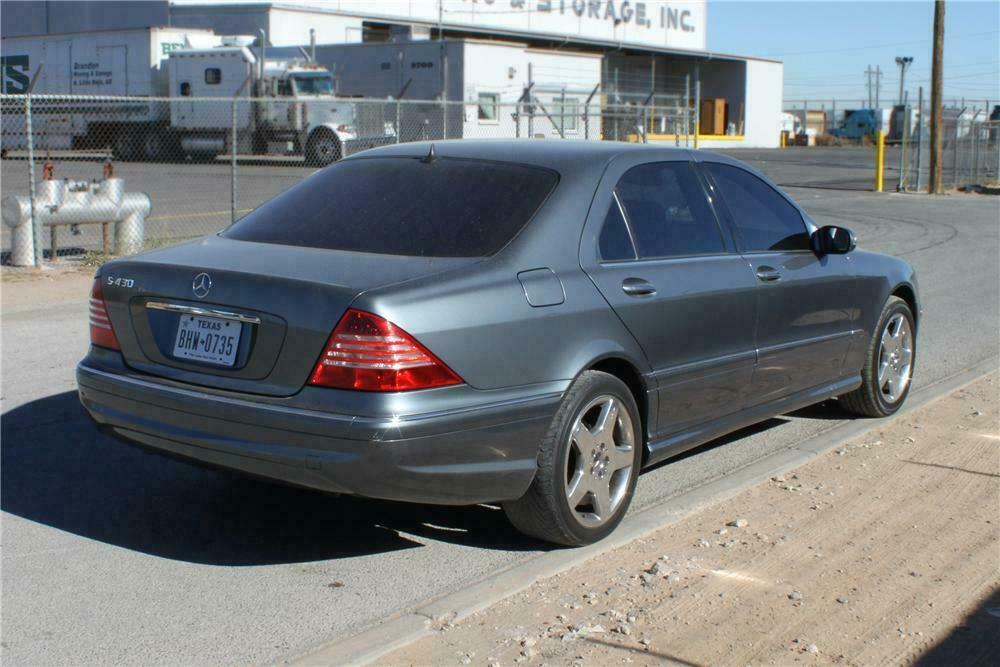 2005 MERCEDES-BENZ S430 4 DOOR SEDAN - Rear 3/4 - 139936