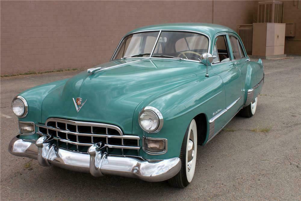 thumbnail image 2 of Auto City Classic Front Door Glass - Green Tint For 1954-1956 Cadillac 4-Door Sedan (Series 60/62/75) 2 of 5
