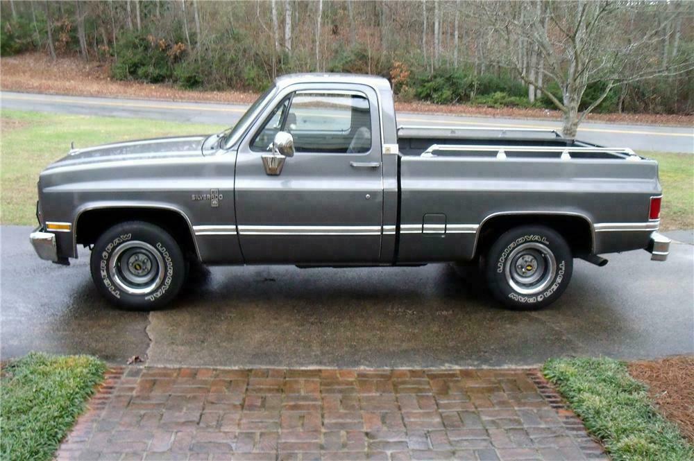 1987 CHEVROLET SILVERADO PICKUP - Side Profile - 151355