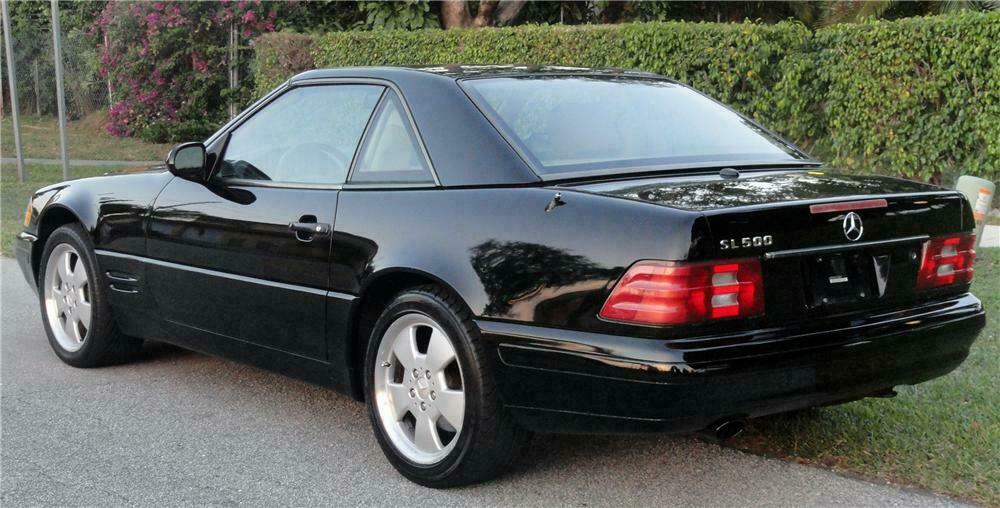 2000 MERCEDES-BENZ 500SL CONVERTIBLE - Rear 3/4 - 151584