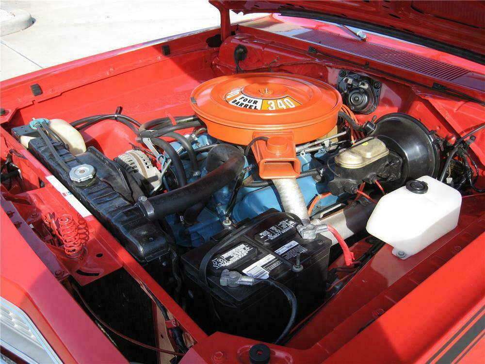 1973 DODGE DART SPORT 2 DOOR HARDTOP Engine 151587