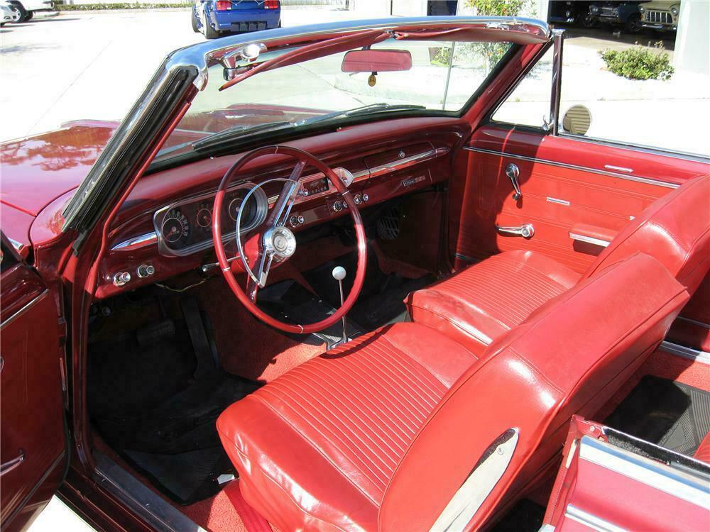 1963 CHEVROLET NOVA SS CONVERTIBLE - Interior - 151657