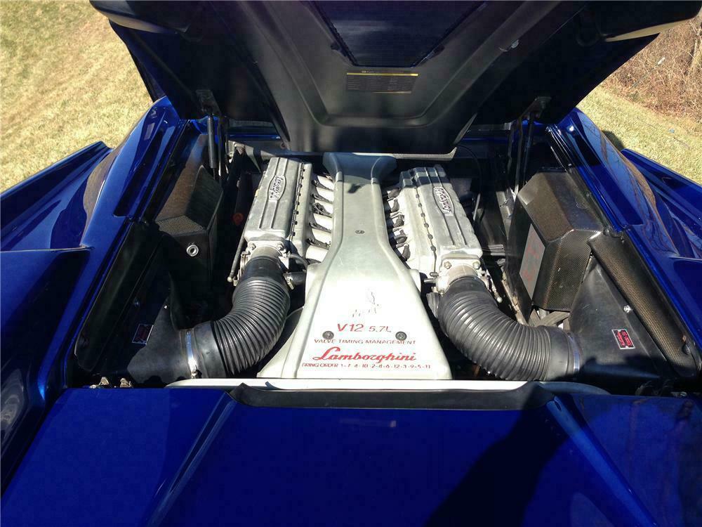 1998 LAMBORGHINI DIABLO VT CONVERTIBLE - Engine - 151675
