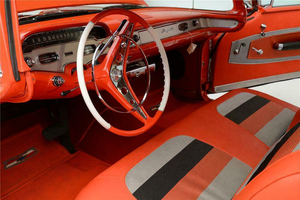1958 CHEVROLET IMPALA 2 DOOR HARDTOP - Interior - 151874