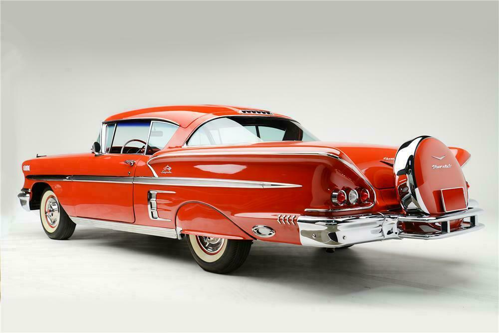 1958 CHEVROLET IMPALA 2 DOOR HARDTOP - Rear 3/4 - 151874
