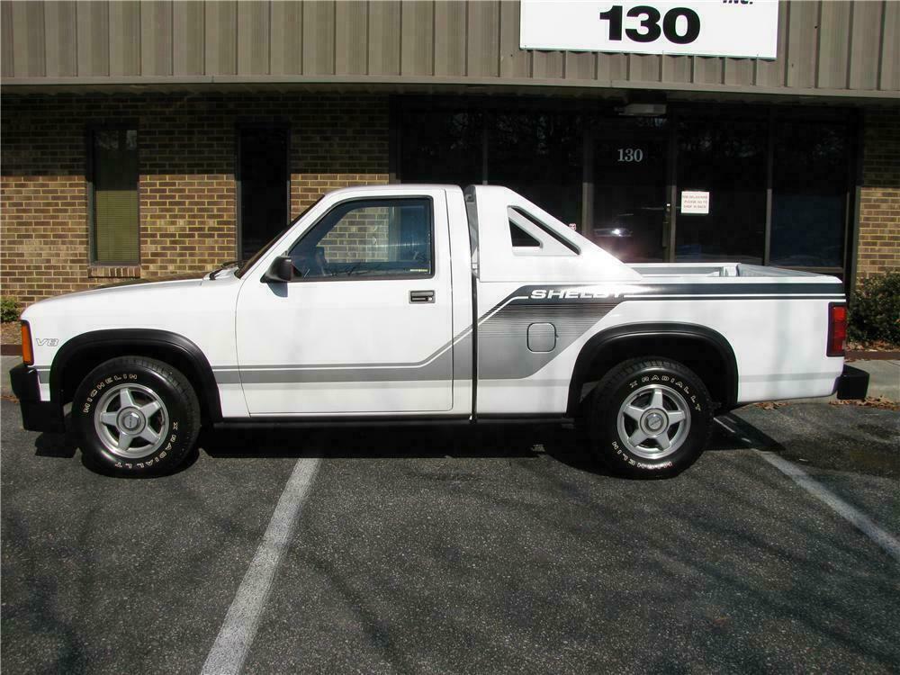 1989 DODGE DAKOTA PICKUP - Side Profile - 151879