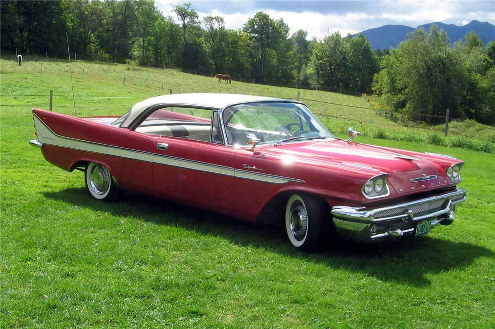 1958 DE SOTO FIREDOME 2 DOOR HARDTOP - Side Profile - 151995