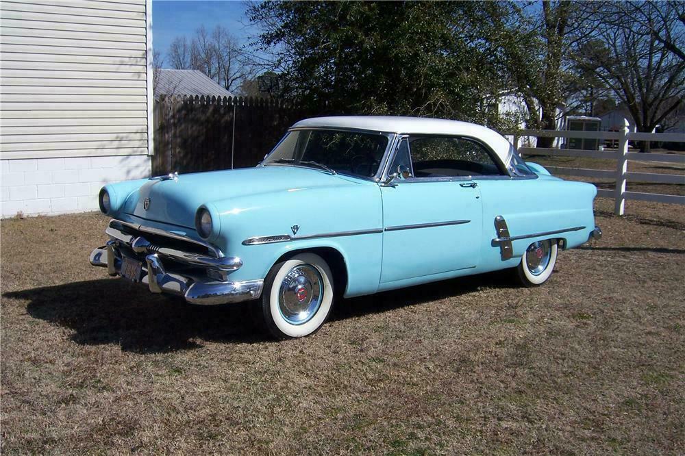 1953 ford victoria 2 door coupe barrett jackson