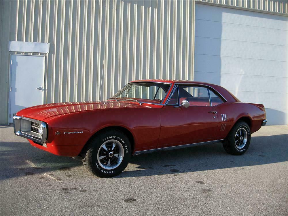 1967 PONTIAC FIREBIRD 2 DOOR COUPE - Side Profile - 152031