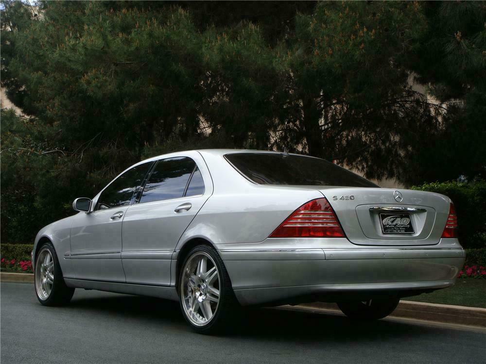 S430 Rear View 2003 MERCEDES-BENZ S430 4 DOOR SEDAN - Rear 3/4 - 152171