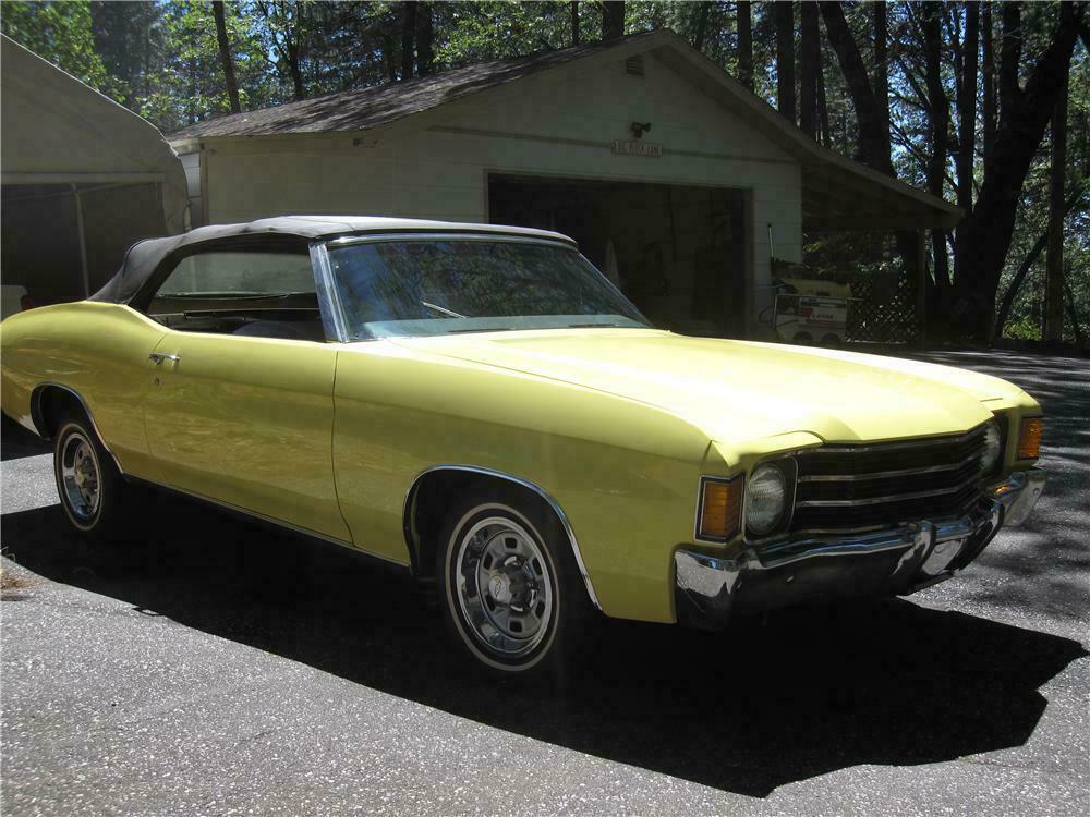 1972 Chevrolet Malibu Convertible