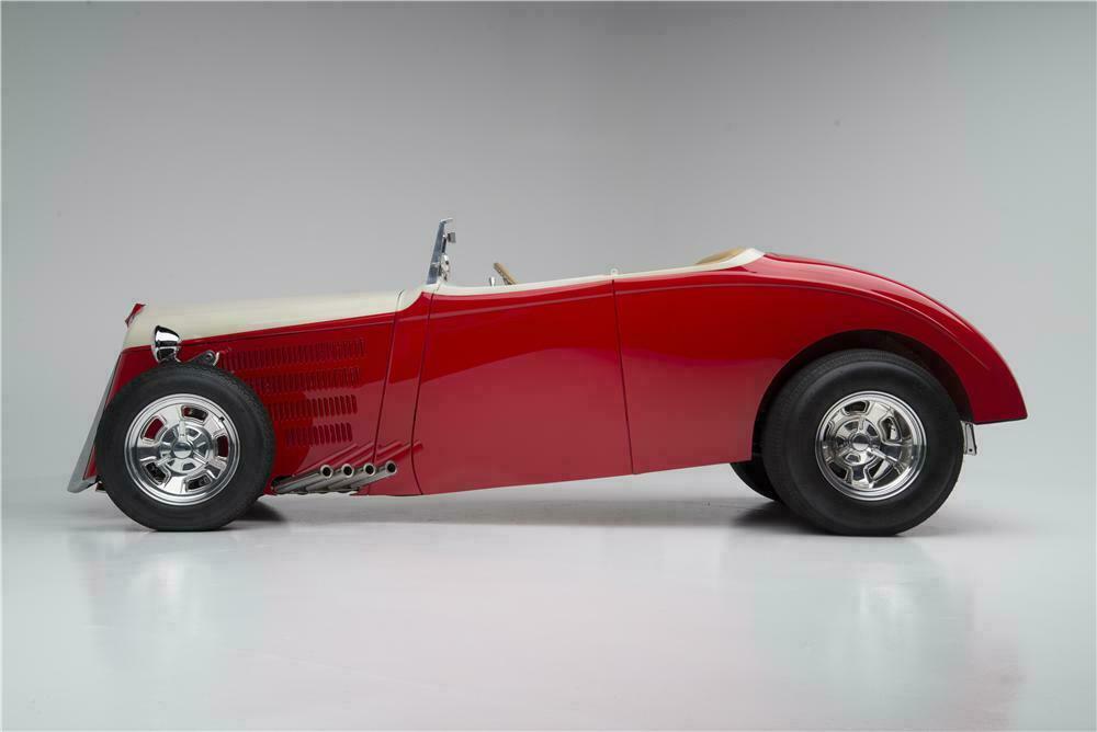 1933 WILLYS CUSTOM HI-BOY ROADSTER - Side Profile - 154033
