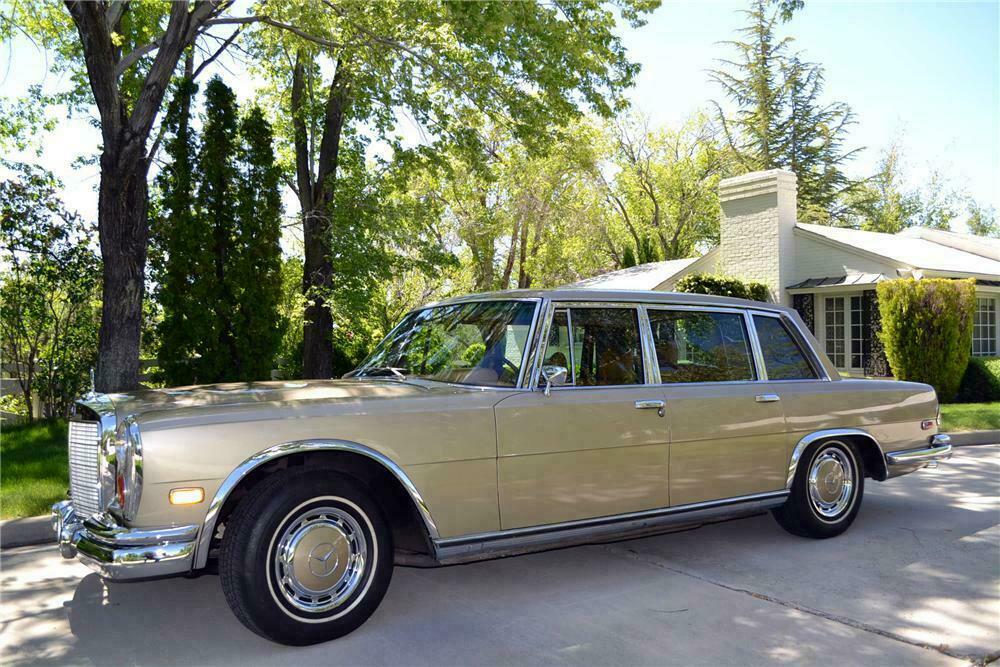 1972 MERCEDES-BENZ 600 4 DOOR SEDAN - Side Profile - 154143
