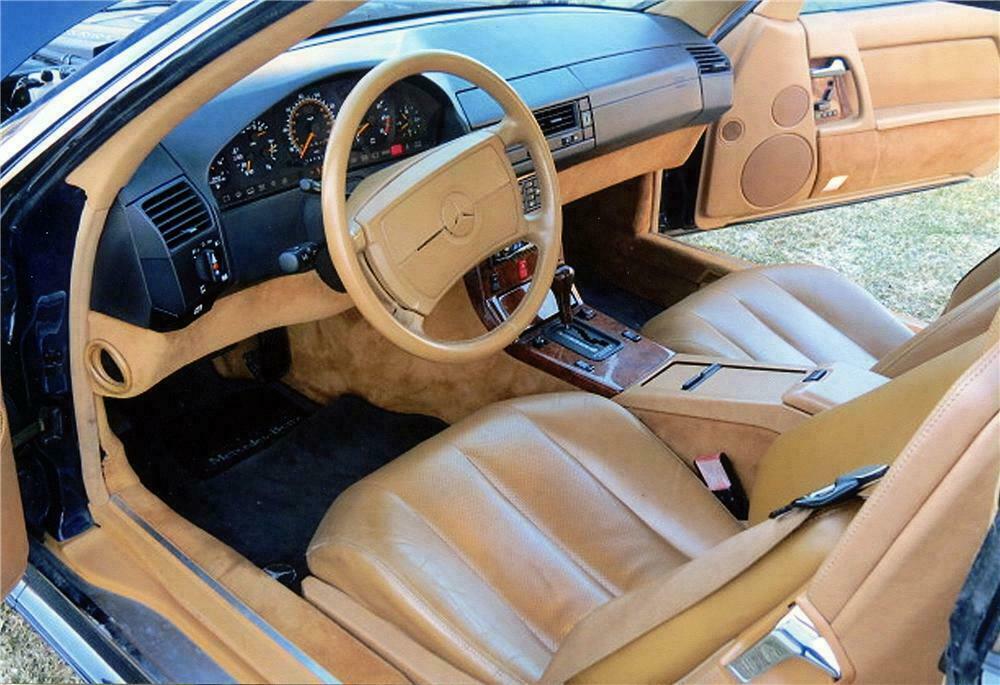 1991 MERCEDES-BENZ SL500 AMG CONVERTIBLE - Interior - 154145