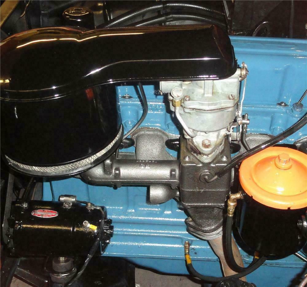 1951 CHEVROLET DELUXE 2 DOOR COUPE - Engine - 154216