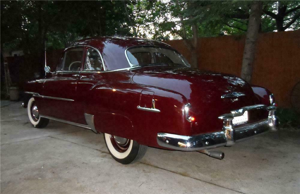1951 CHEVROLET DELUXE 2 DOOR COUPE - Rear 3/4 - 154216
