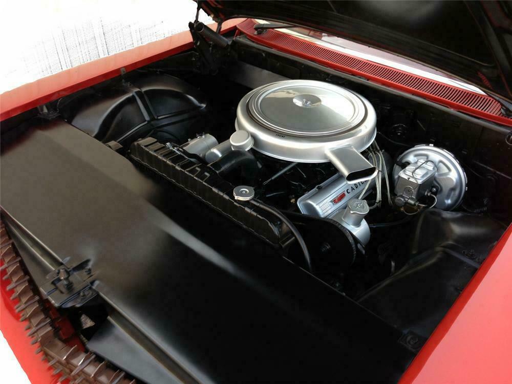 1960 CADILLAC SERIES 62 CUSTOM 2 DOOR COUPE - Engine - 154249