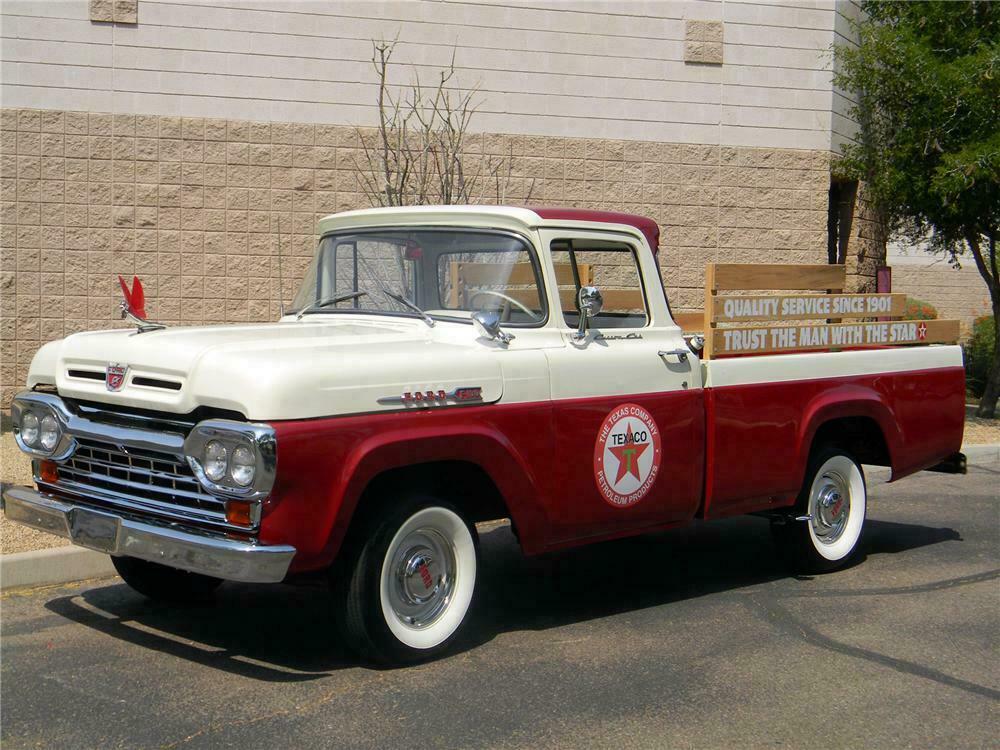 1960 FORD F-100 PICKUP - Side Profile - 154271