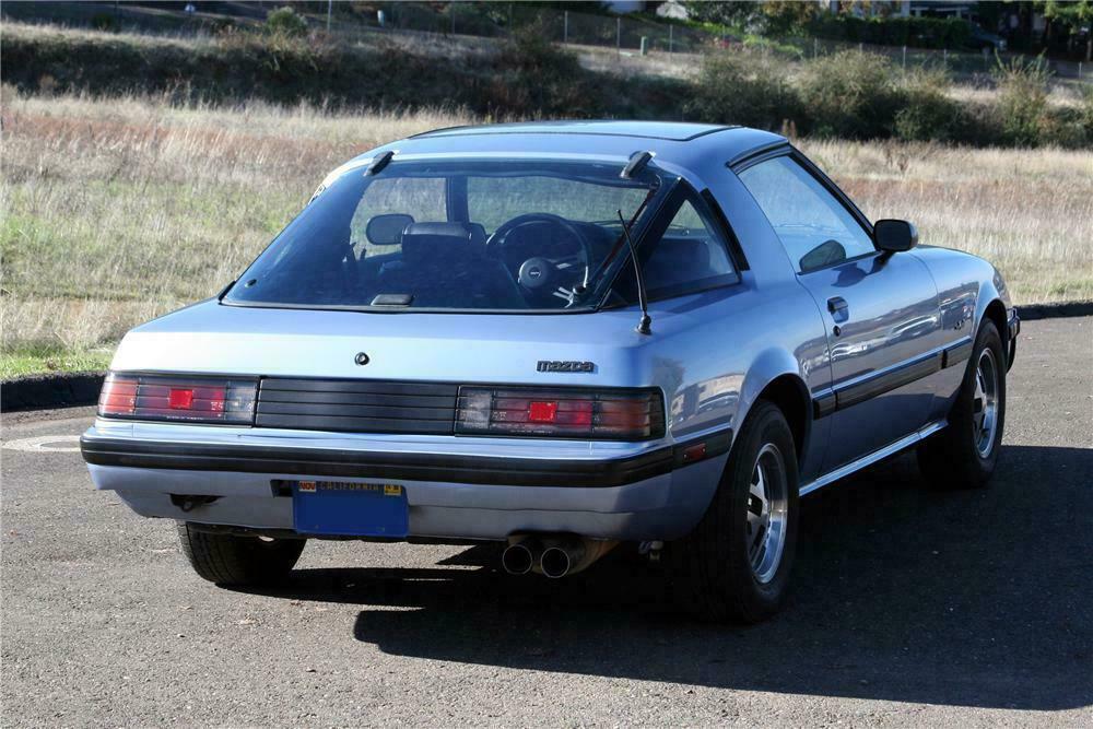 1983 MAZDA RX7 2 DOOR COUPE - Rear 3/4 - 154454
