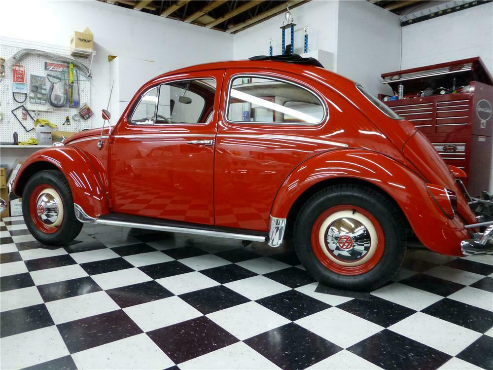 1963 VOLKSWAGEN BEETLE 2 DOOR COUPE - Rear 3/4 - 154481