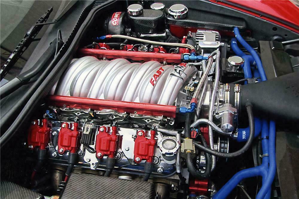 2006 CHEVROLET CORVETTE CUSTOM 2 DOOR COUPE - Engine - 157316