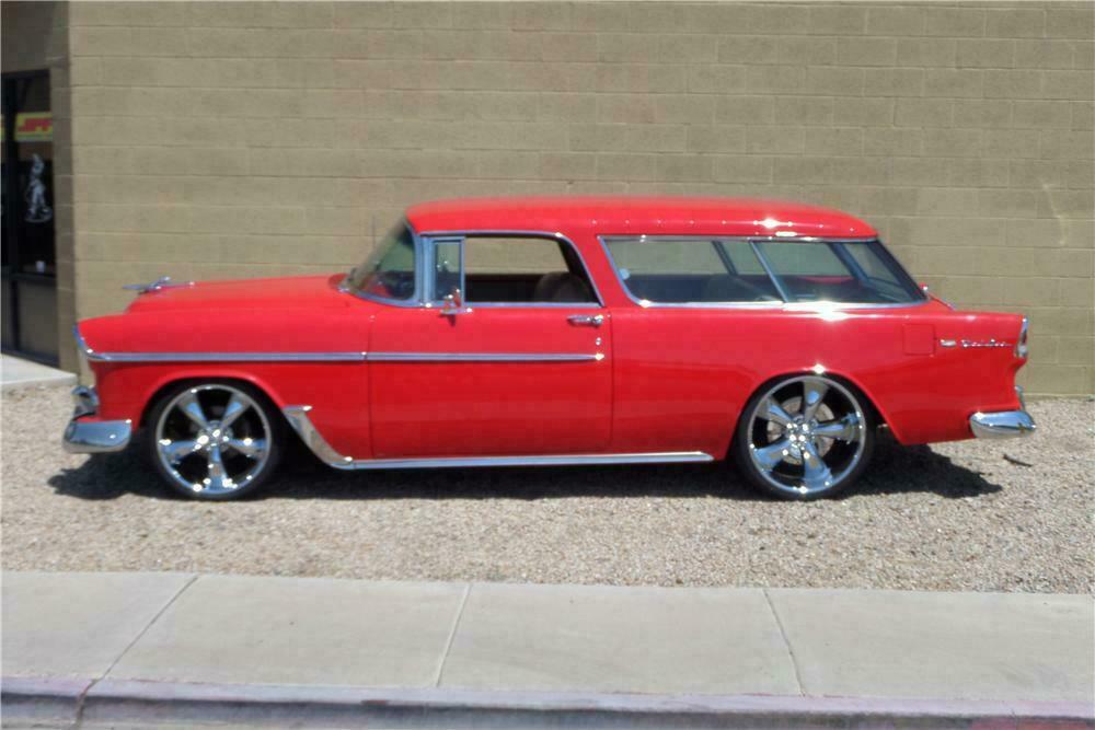 1955 CHEVROLET NOMAD CUSTOM WAGON - Side Profile - 157387