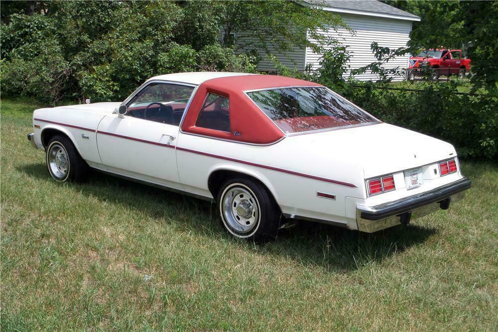 1976 CHEVROLET NOVA 2 DOOR COUPE - Rear 3/4 - 157412