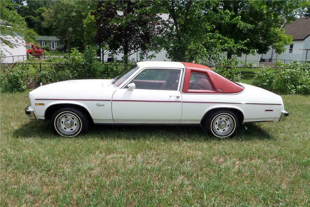 1976 CHEVROLET NOVA 2 DOOR COUPE - Side Profile - 157412