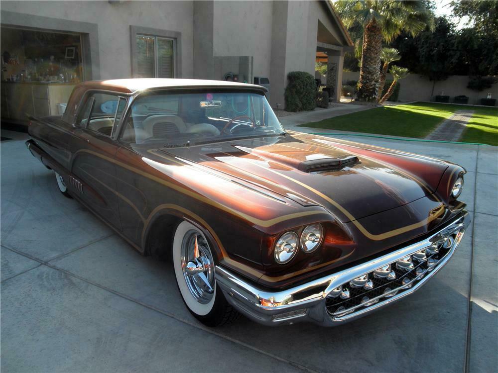 1958 FORD THUNDERBIRD CUSTOM 2 DOOR HARDTOP - Front 3/4 - 157506