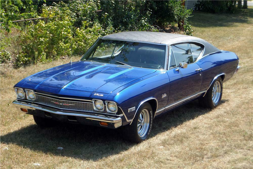 1968 CHEVROLET CHEVELLE 2 DOOR HARDTOP - Front 3/4 - 157620
